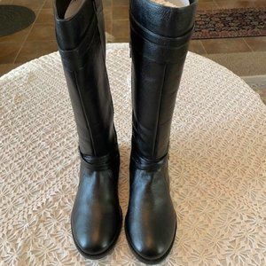 Janis tall size 10 leather boots